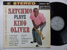 LOUIS ARMSTRONG Satchmo plays King Oliver STEREODISC 142001 FRANCE