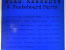 Dead Kennedys LP A Skateboard Party (Punk) 1983 Starving Missile 102