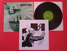 AGRESSION Don't Be Mistaken Vinyl LP EX Original pressing + INSERT RARE PUNK