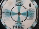 MOTOWN TMG 1228 SYREETA LOVE FIRE ( VERY RARE )