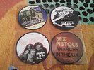 Sex Pistols Anarchy In The UK set of 4 repo picture disc .