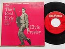 ELVIS PRESLEY The real Elvis VG++ EP '60s CANADA ONLY RED LABEL P/S 45 EPA-5120