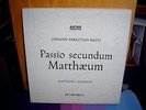 KARL RICHTER JOHANN SEBASTIAN BACH MATTHAUS PASSION ED.1 STEREO ARCHIV 198 009