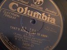 78 rpm HOT DANCE IPANA TROUBS (Benny Goodman) Glorianna/Do You? Columbia 1638 E+
