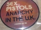SEX PISTOLS Anarchy In The UK Belgium Picture Disc Belgian  7