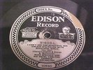 EDISON 10 In. RECORD # 51603 BILLY WYNNE VERNON DALHART MIKE SPECIALE ORCHESTRA