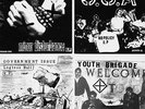 LP The Teen Idles, Youth Brigade, Government Issue Four Old 7s On A 12 POSTER