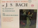 J. S. Bach 12 Record Album set sealed vtg Great Choral Works Vinyl classical