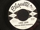 ROCKIN' ROBIN ROBERTS Louie Louie ETIQUETTE DJ M-  Listen GARAGE