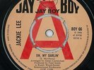 Jackie Lee - Oh, My Darlin' - Jay Boy DEMO