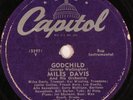 HEAR MILES DAVIS 78 rpm Godchild CAPITOL 57-60005 Gerry Mulligan, Kai Winding
