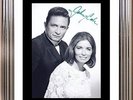 ULTRA COOL - JOHNNY CASH - MUSIC LEGEND - ORIGINAL HAND SIGNED AUTOGRAPH