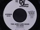 JUNKYARD BAND: The Word / Same 45 (dj, Rick Rubin prod.) Soul