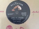 78 RPM   Elvis Presley RCA VICTOR Love Me Tender