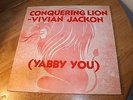 VIVIAN JACKSON - YABBY YOU - CONQUERING LION - JAMAICAN ISSUE - VERY GOOD