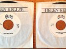 Helen Keller Band- Two singles- Surfin' with Steve and ED Amin- N. Durkee