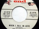 THE FLAMINGOS 45 When I Fall In Love / Beside You NEAR MINT Doo Wop mg1151