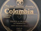 Columbia 1547 NEW ORLEANS OWLS That's A Plenty 1927 78 rpm E