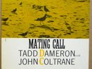 TADD DAMERON & JOHN COLTRANE Mating Call ORIGINAL NYC PRESTIGE LP 7070