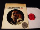 Oscar Brown, Jr.-Between Heaven & Hell-1962 6-Eye MONO PROMO LP-CLEAN w/Sticker