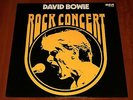 DAVID BOWIE ROCK CONCERT LIVE LP *RARE* RCA VICTOR PRESS VINYL 1979 NL LIMITED