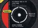 Robb Storme & the Whispers To Know Her Is To Love Her UK 1964 Piccadilly 7N35160