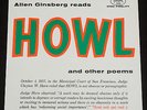 Allen Ginsberg Reads HOWL and Other Poems with Inserts / Fantasy 7006 Red Vinyl