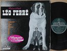 LEO FERRE RECITAL A L'OLYMPIA Rare Orig French LP ODEON BIEM 1955 EX