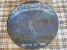 LP METALLICA Ride the Lightning Mispressed PICTURE DISC Vinyl 1st press A1/B1