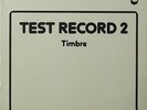 Test Record 2 Timbre AUDIOPHILE NEAR MINT Opus 3 Records Vinyl LP