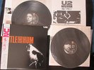 U2 Rattle and Hum Japan Double Vinyl LP with OBI Gatefold Sleeeve in 1988 Bono