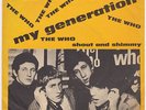 THE WHO My Generation RARE Denmark 45 YELLOW SLEEVE danish p/s garage STUNNING
