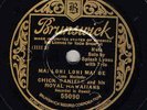 119e. Chuck Daniels Hawaiians - Ma Lohi Lohi & Bucking Horse Hula - Bruns. 55090