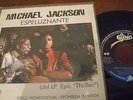 MICHAEL JACKSON -ESPELUZNANTE Very rare Mexican Single Promo  Record Epic 1982