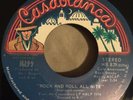 KISS promo 45 ROCK AND ROLL ALL NIGHT  / NMint