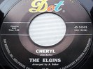ELGINS doowop 45 CHERYL b/w TELL GINA mint minus vinyl on DOT cc1352