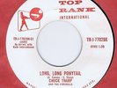 Chuck Tharp 45 Long Long Ponytail 1960 Rare Rockabilly VG+ Canada Top Rank 77029