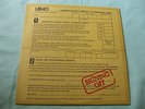 UB40 - Signing Off Original 1980 Vinyl Album + 12