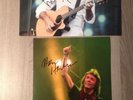Mike Rutherford & Steve Hackett Hand Signed Autographed Photos Genesis Music COA