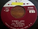 ZINDY LOU / THE MARINERS 1955 CADENCE 45 SINGLE 1278-RARE ROCKABILLY/ROCK & ROLL