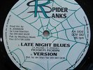 CLASSIC ROOTS Roger Robin Late Night Blues UK Spider Ranks 12