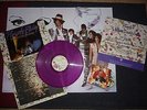 PRINCE PURPLE RAIN 925-110-1 RARE PURPLE VINYL LP VGC + POSTER+ 12