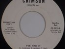 LEE ANDREWS & HEARTS: I’ve Had It CRIMSON DJ Promo NORTHERN SOUL 45 NM- Hear