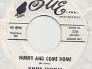 NORTHERN SOUL -- JIMMY THOMAS -- HURRY AND COME HOME