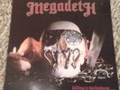 MEGADETH Killing Is My Business & Business Is Good 1985 LP Combat MX-8015 VG+