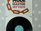 Depeche Mode Master and Servant black Vinyl Saturn-Logo