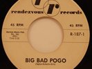 Mel Taylor Big Bad Pogo / Drum Stick 45 1962 Mod Pop Rock DJ Rendezvous Ventures