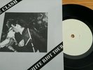 THE CLASH -WHITE RIOT TOUR LEICESTER 13/ 5/ 1977 WHITE LABEL PUNK PISTOLS DAMNED