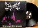 U.K PRESS MAYHEM. DE MYSTERIIS DOM SATHANAS LP GATEFOLD   DSP ANTI MOSH 006