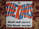 THE KINKS, DEAD AND STREET/BIG BLACK SMOKE, 7'' 45 RPM ITALY